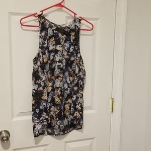Gently worn floral tank top